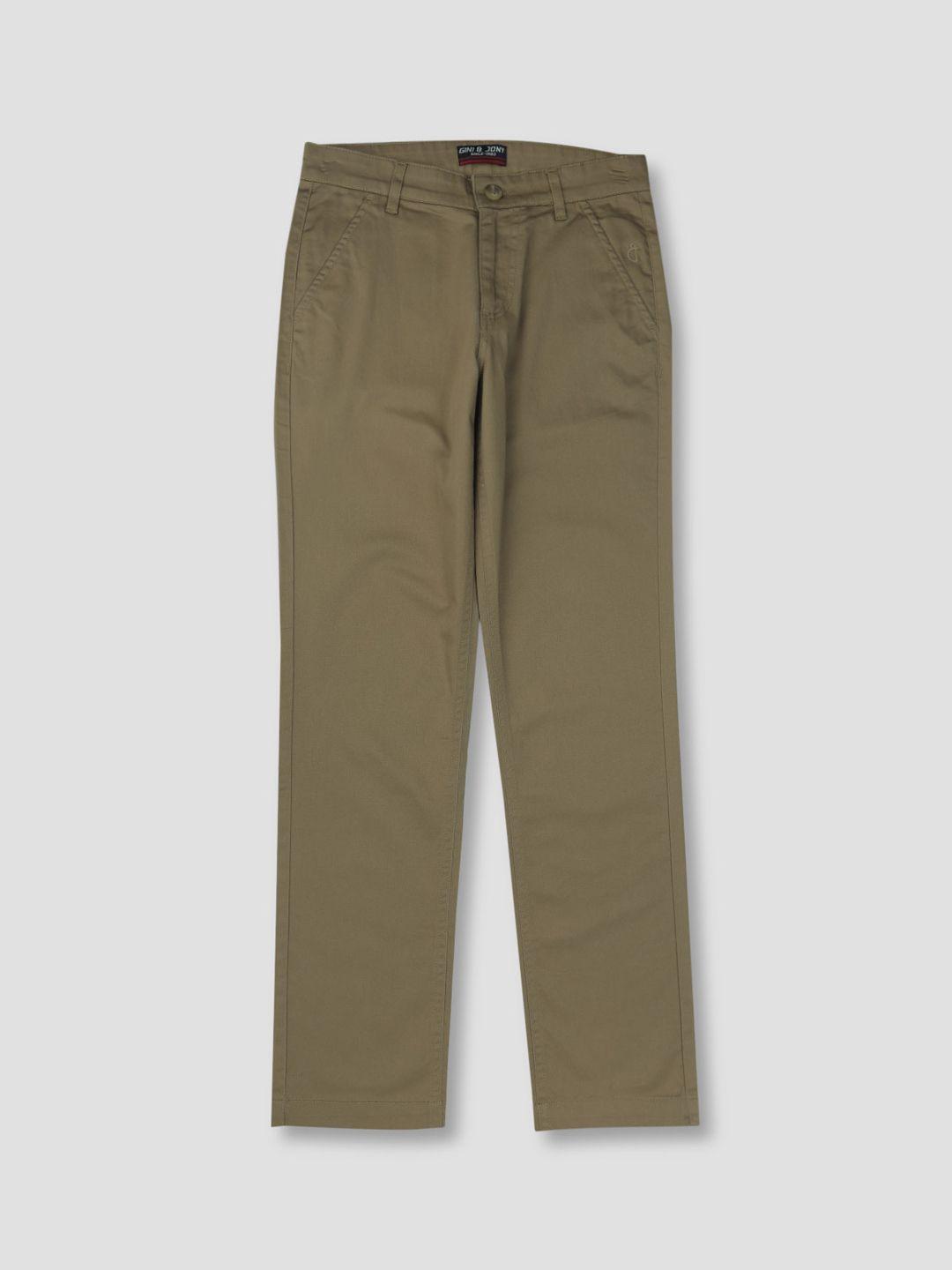 gini and jony boys mid-rise chinos