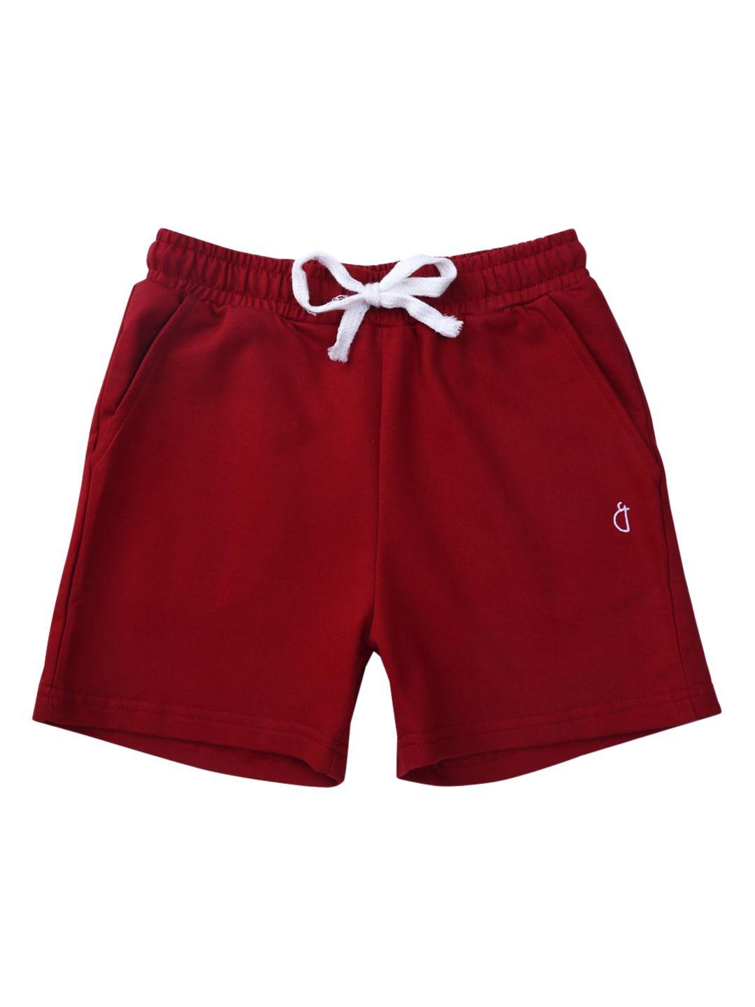 gini and jony boys mid rise cotton shorts