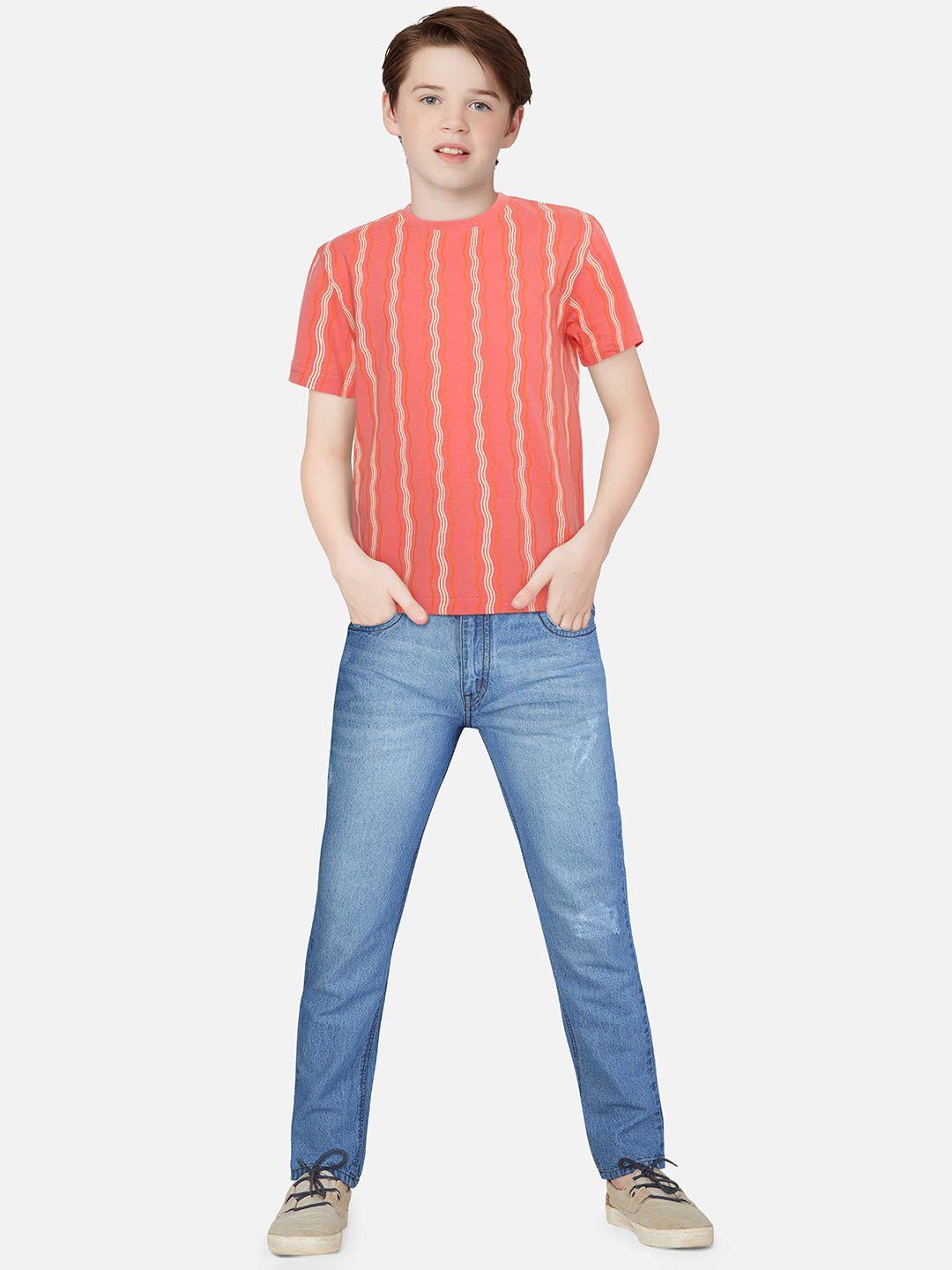 gini and jony boys striped t-shirt