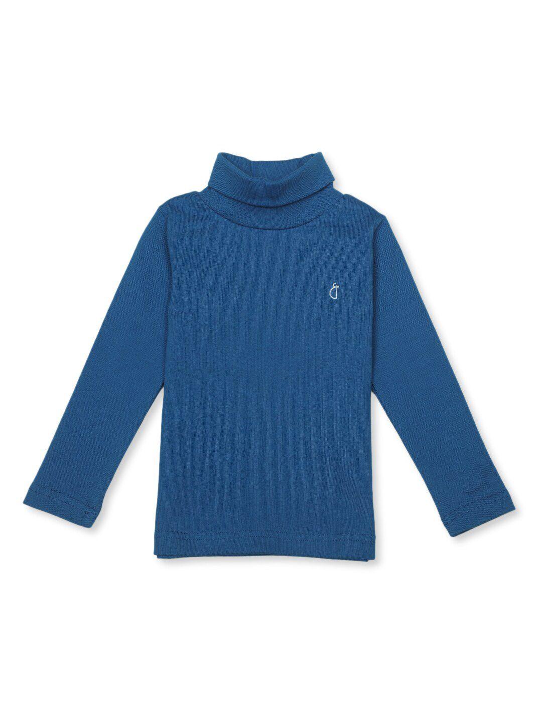 gini and jony boys turtle neck long sleeves cotton pullover