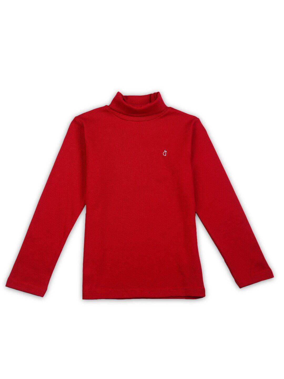 gini and jony boys turtle neck long sleeves cotton pullover