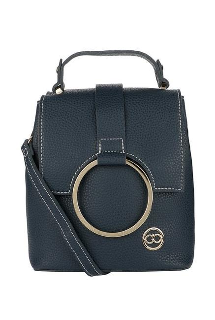 gio-collection-navy-solid-handbag