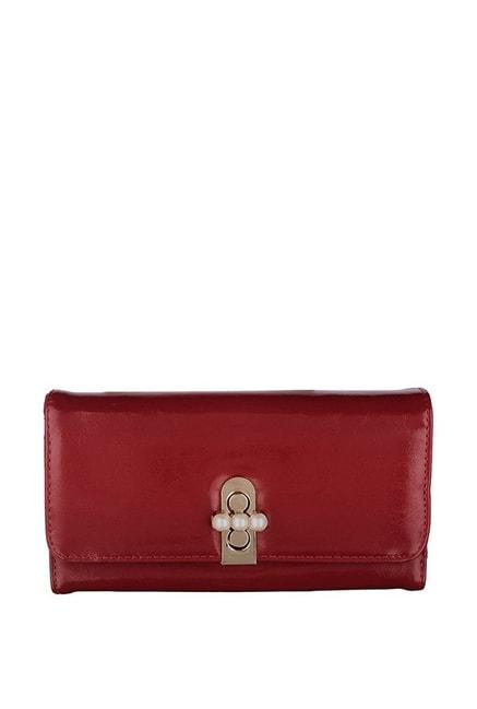 gio-collection-red-solid-tri-fold-wallet