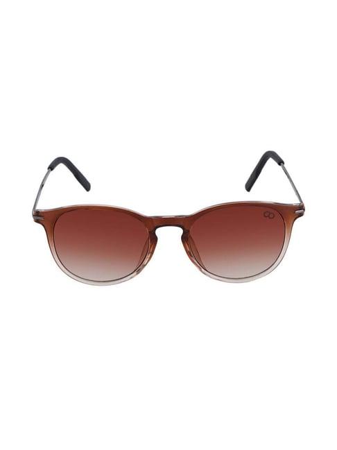 gio collection g4122cbrw red oval sunglasses