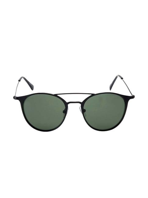 gio collection gm10166c01 green round sunglasses