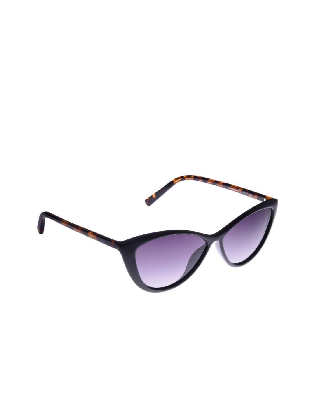 gio collection unisex purple cateye sunglasses gm1023c03