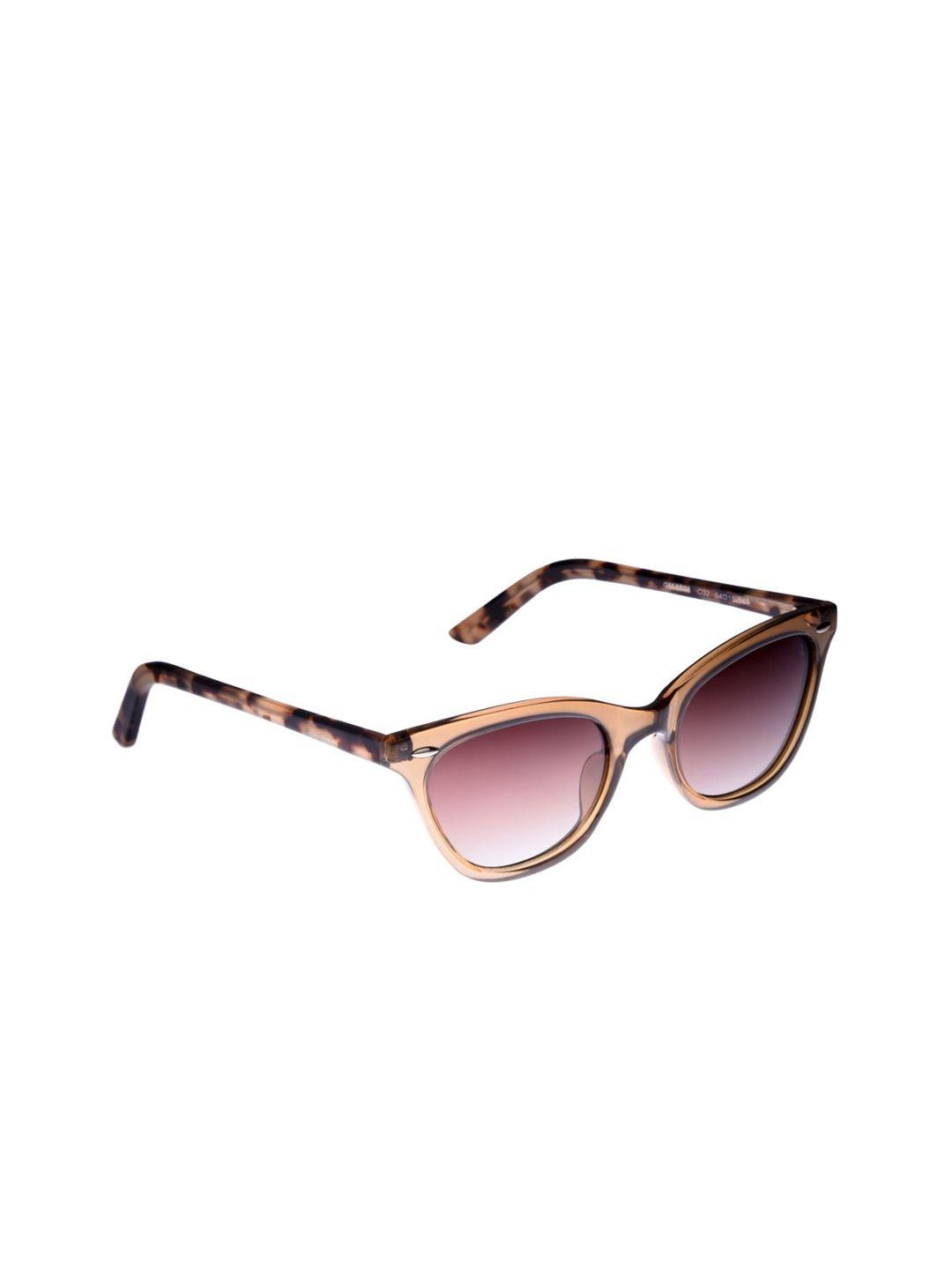 gio collection unisex purple cateye sunglasses gm1024c02