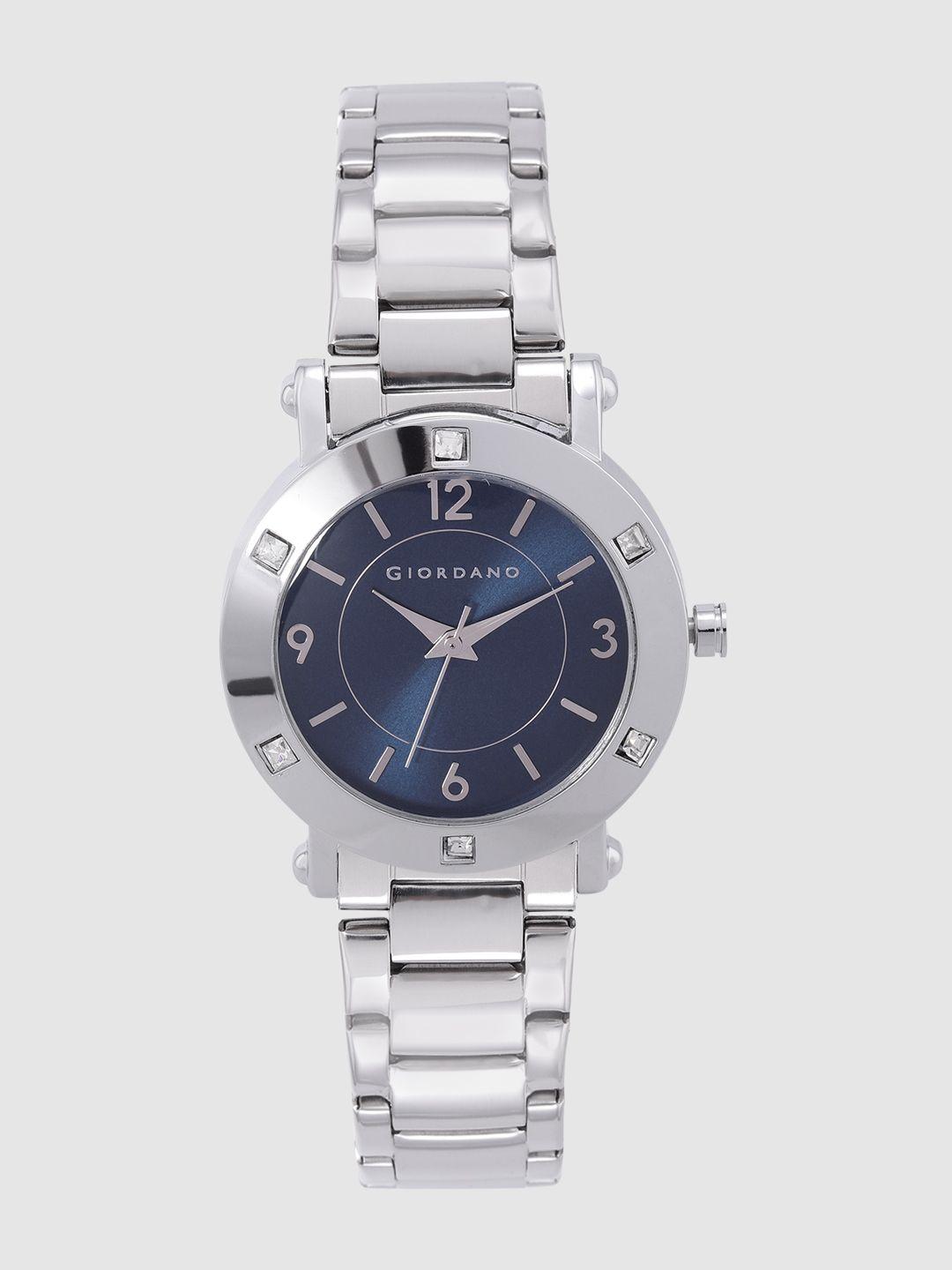 giordano women navy blue analogue watch gd-4031-33