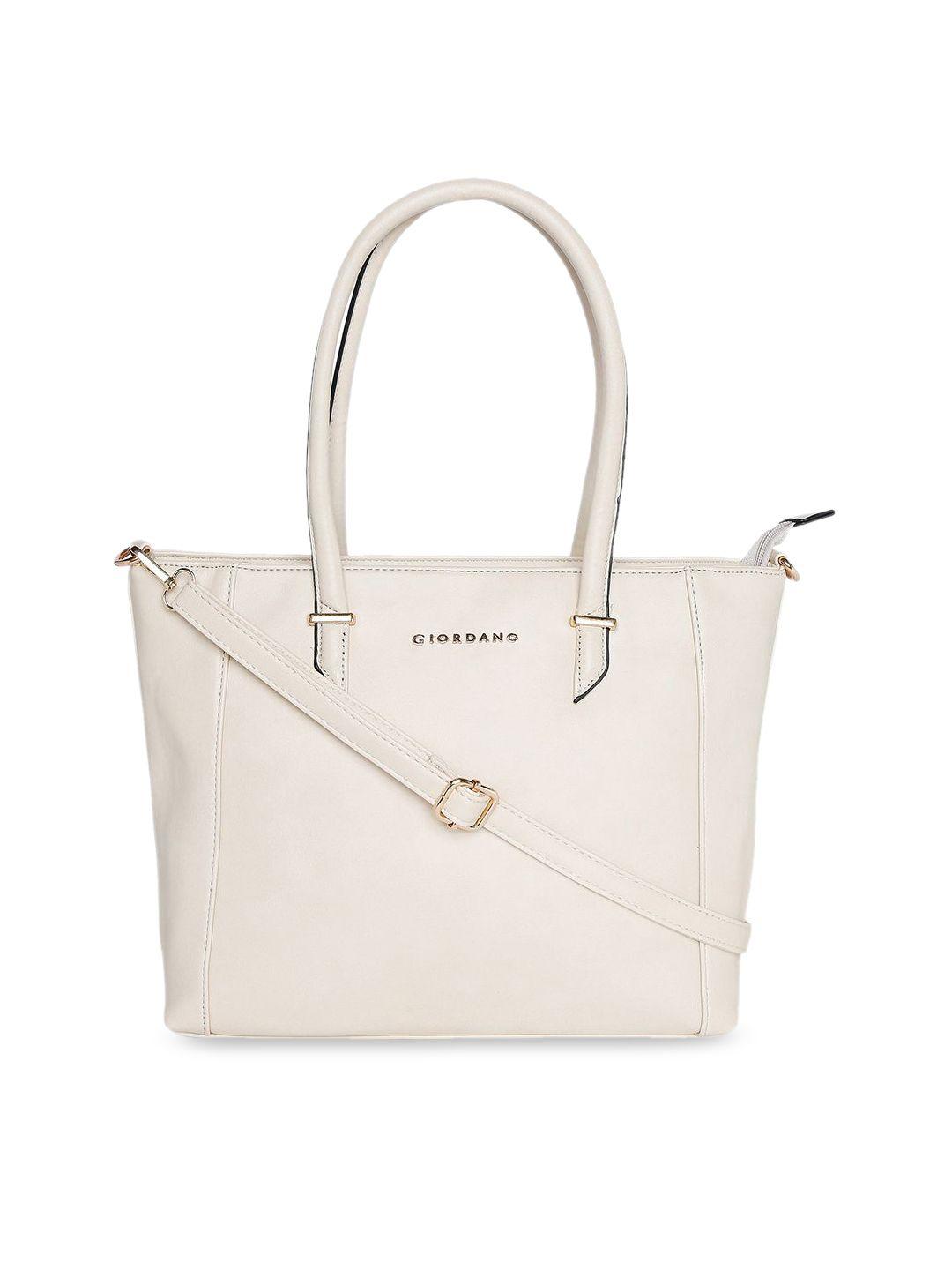 giordano beige solid shoulder bag