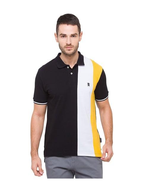 giordano black cotton  polo t-shirt