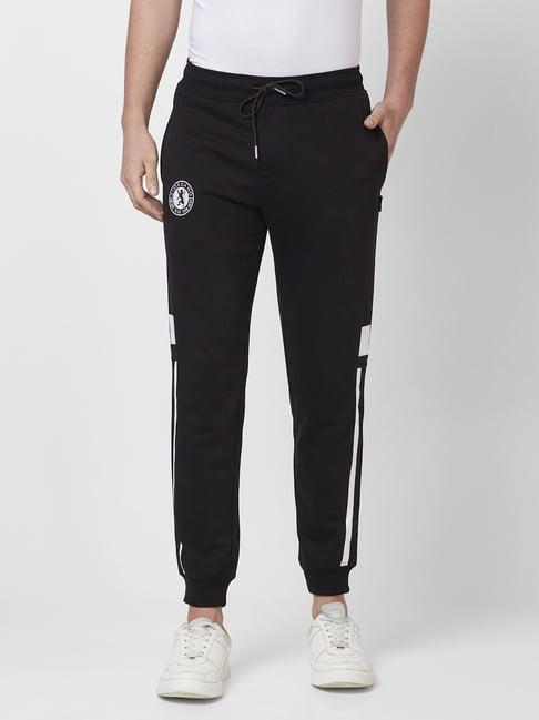 giordano black slim fit jogger pants