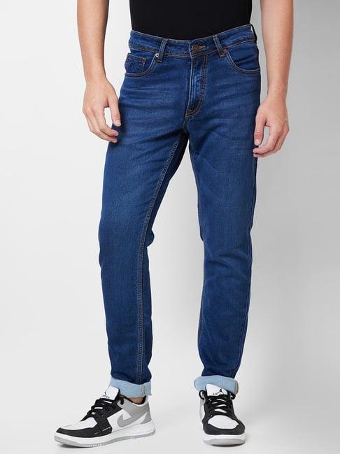 giordano blue slim fit jeans