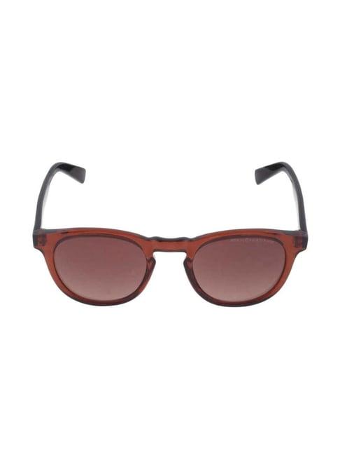 giordano bss802c002 brown round sunglasses