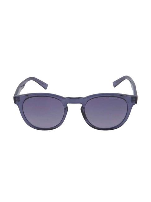 giordano bss802c003 blue round sunglasses