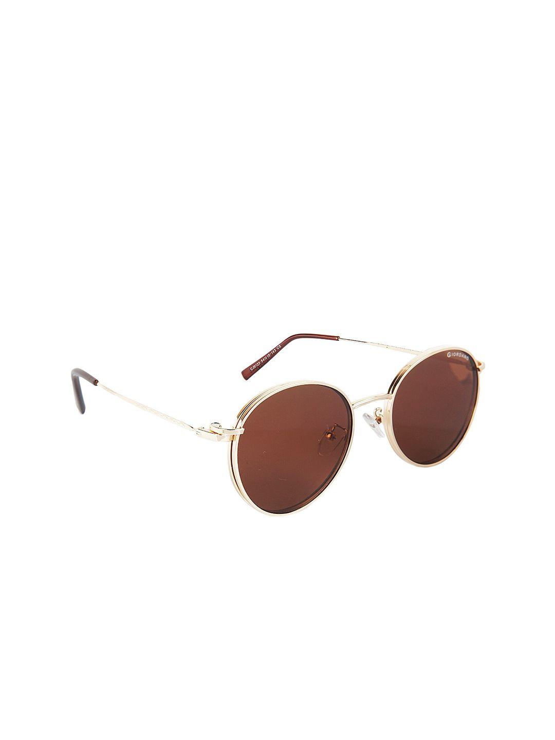giordano full rim round sunglasses with uv protected lens ga90300c02