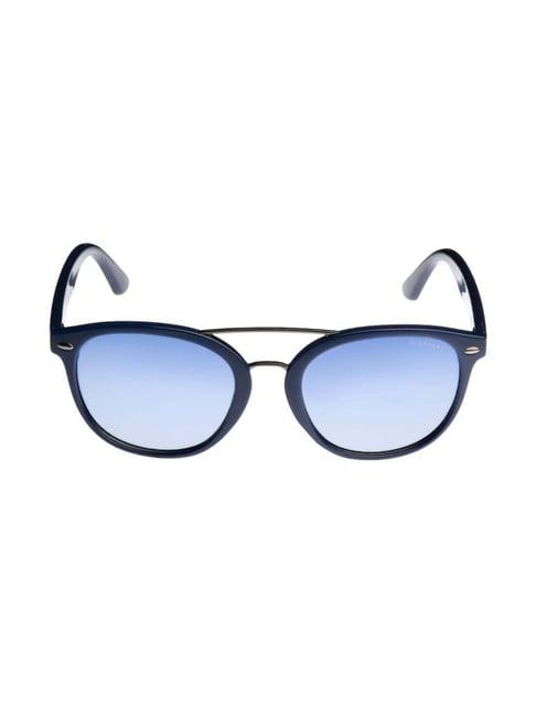 giordano ga90189c50 blue round sunglasses