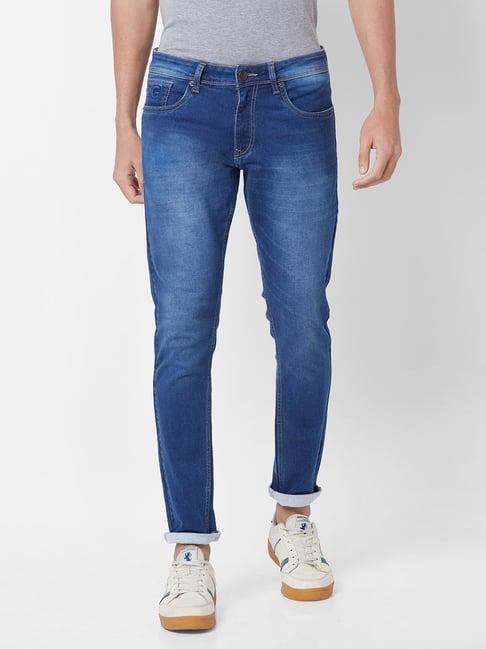 giordano light blue slim fit jeans