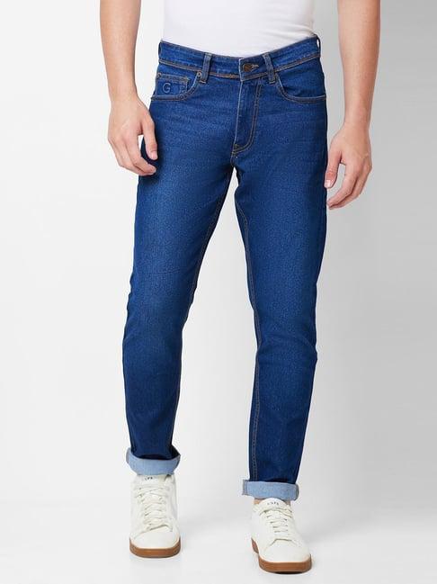 giordano light blue slim fit jeans