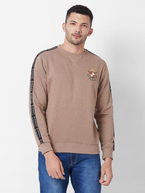 giordano light bronze regular fit sweatshirt