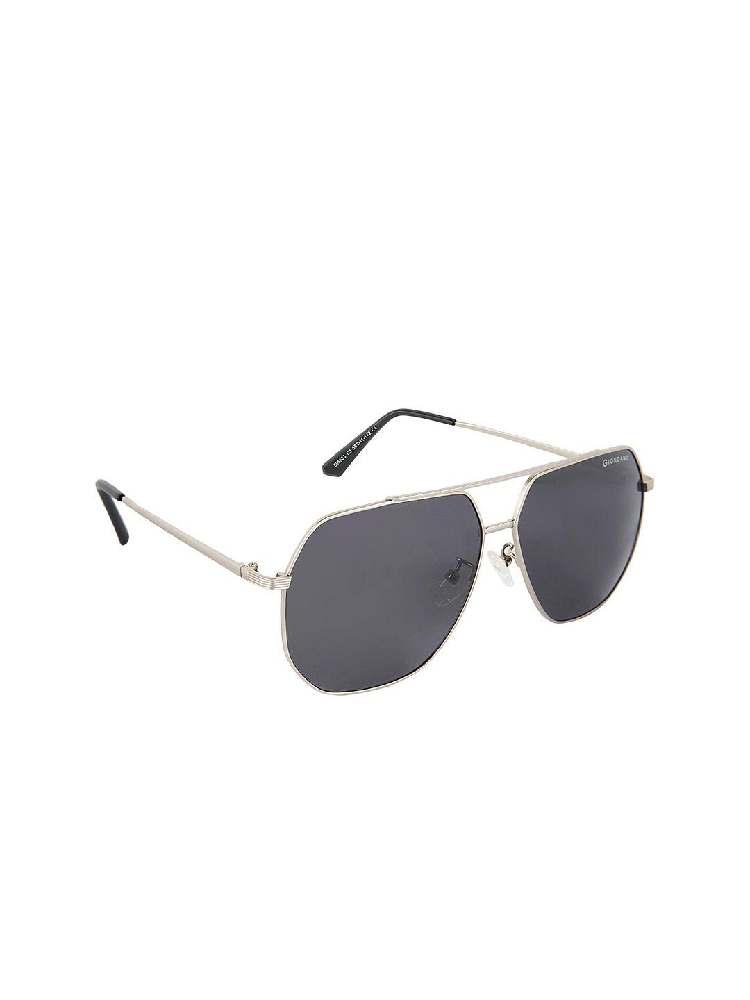 giordano men aviator sunglasses with polarised & uv protected lens ga90316c03