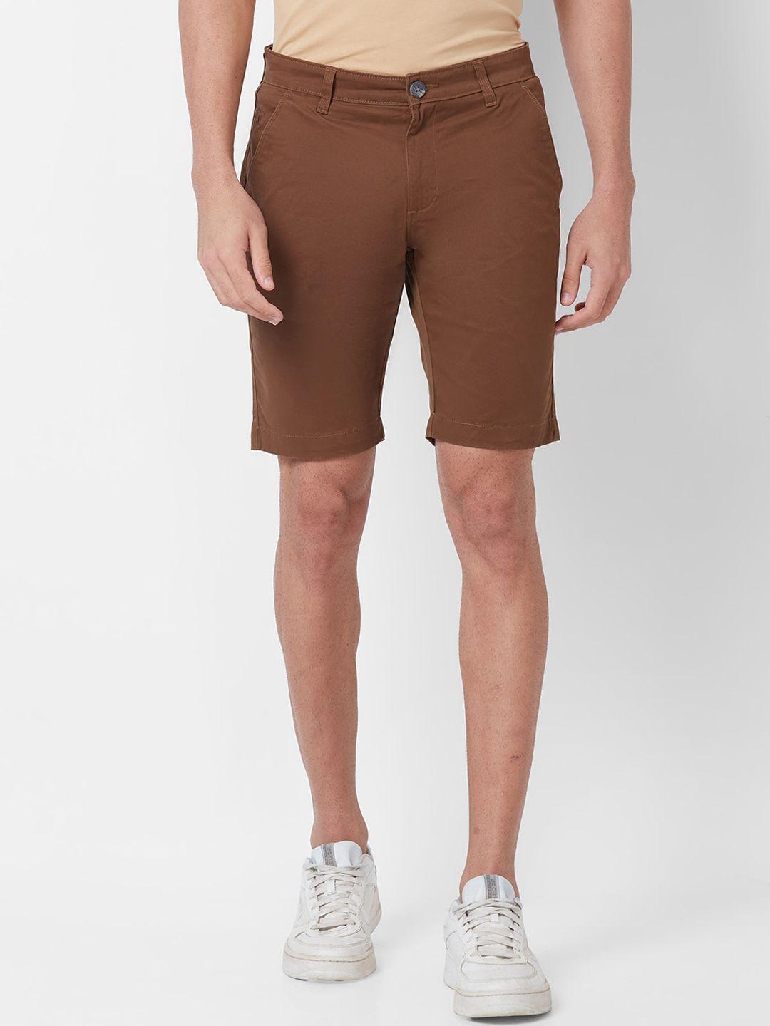 giordano men slim fit mid-rise chino shorts