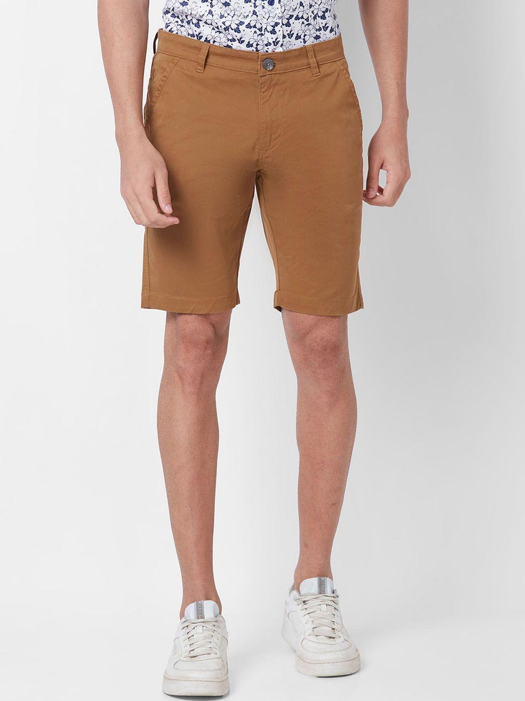 giordano men slim fit mid-rise chino shorts