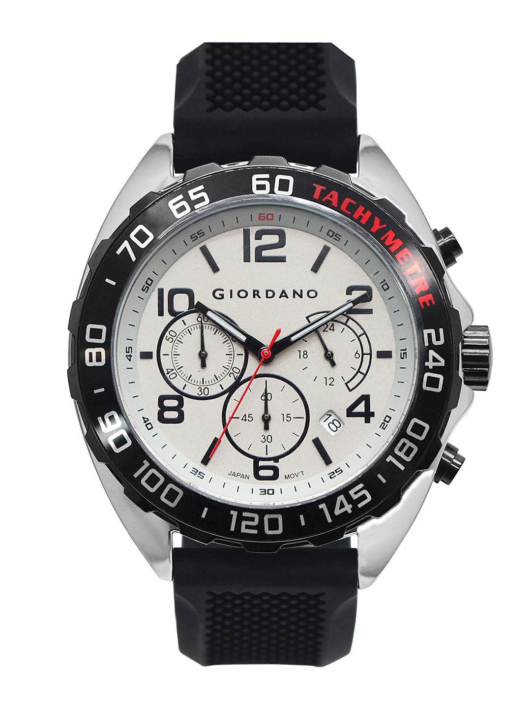 giordano men water resistant analogue watch gz-50090-02