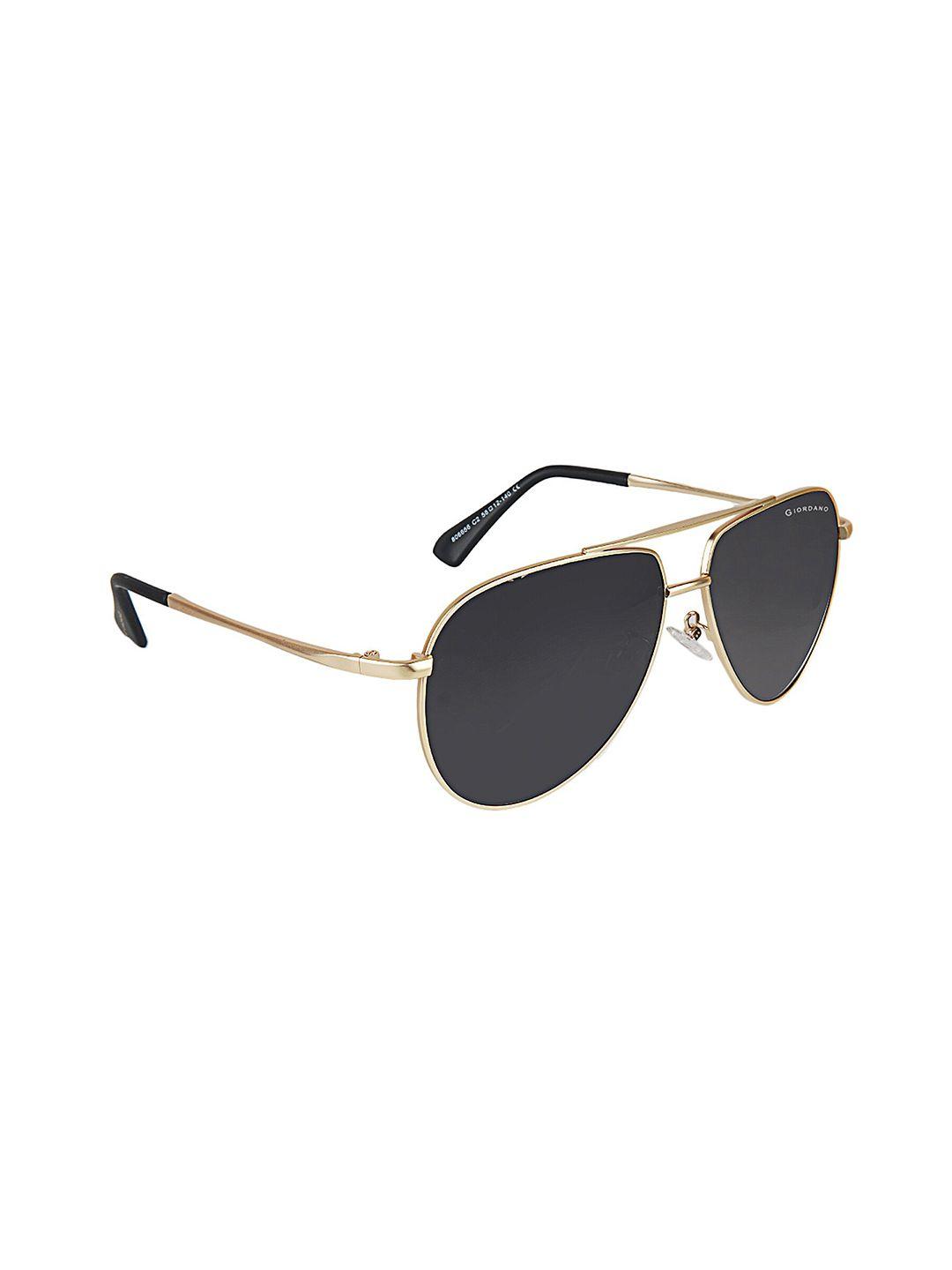 giordano polarised and uv protected lens aviator sunglasses ga90304c02