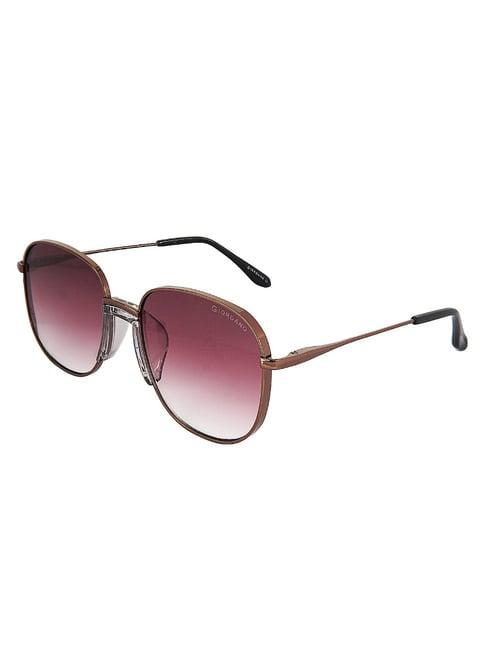 giordano purple square sunglasses for women