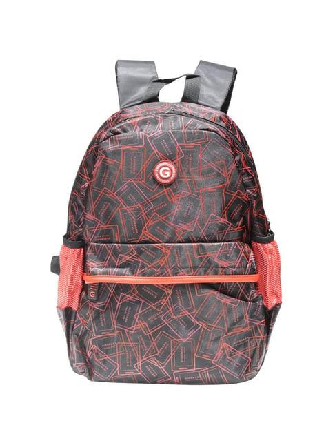 giordano red medium backpack