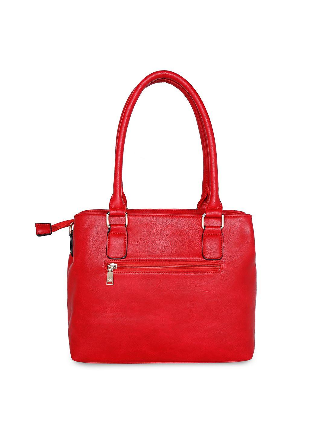 giordano red solid shoulder bag