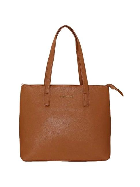 giordano refresh ss19 tan textured large tote handbag