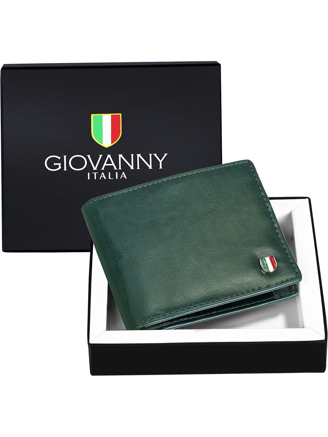 giovanny men leather two fold wallet