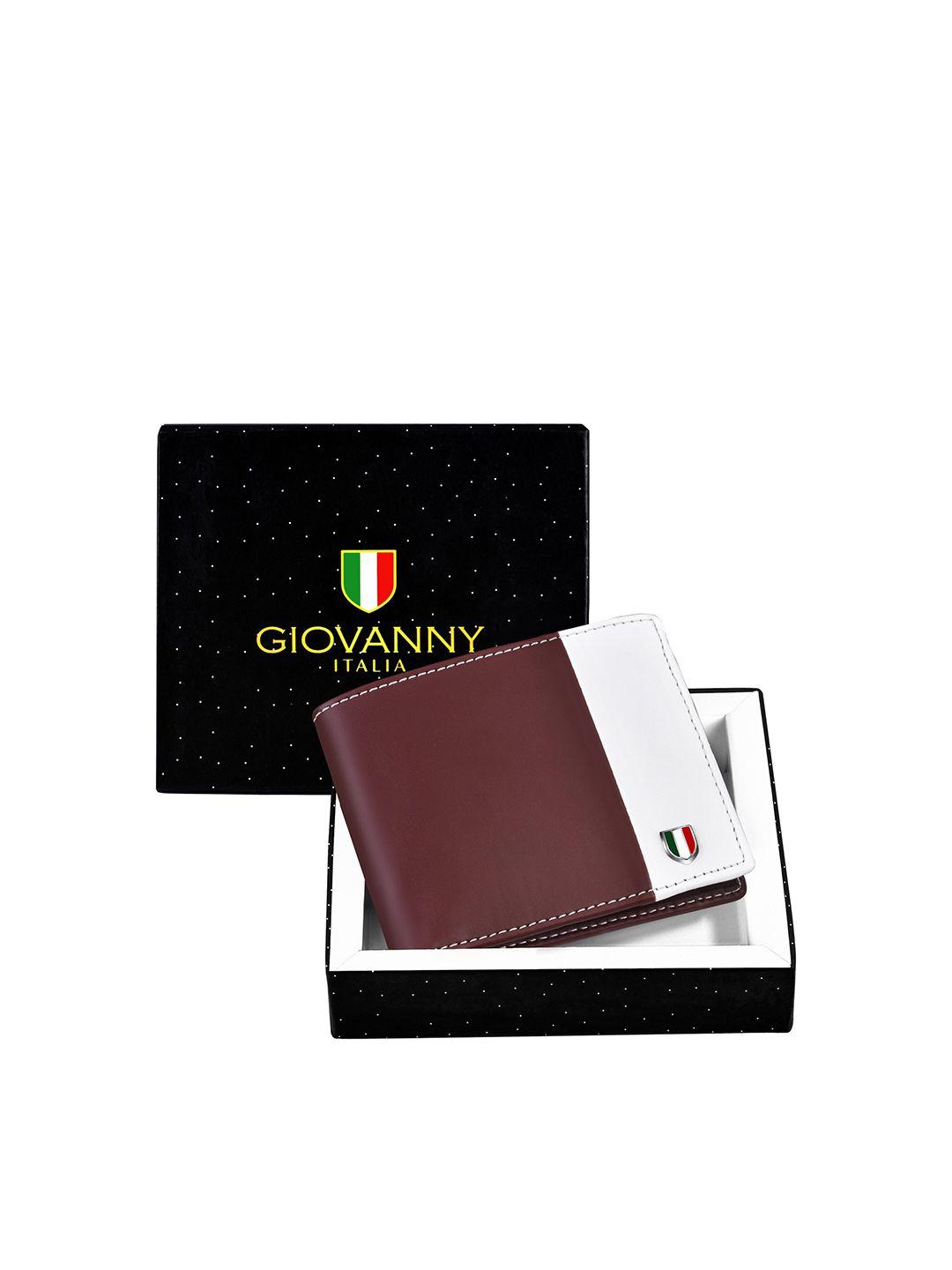 giovanny men leather two fold wallet