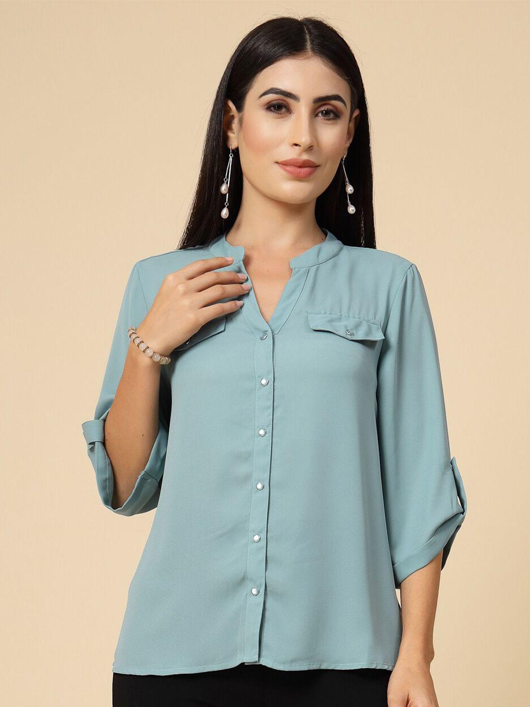 gipsy mandarin collar shirt