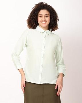 girl regular fit full-sleeves top