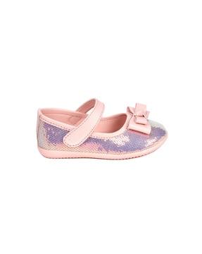 girl round-toe slip-on shoes