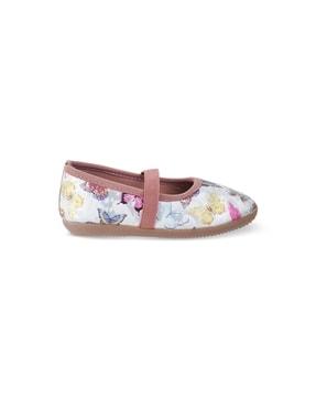 girl round-toe slip-on shoes