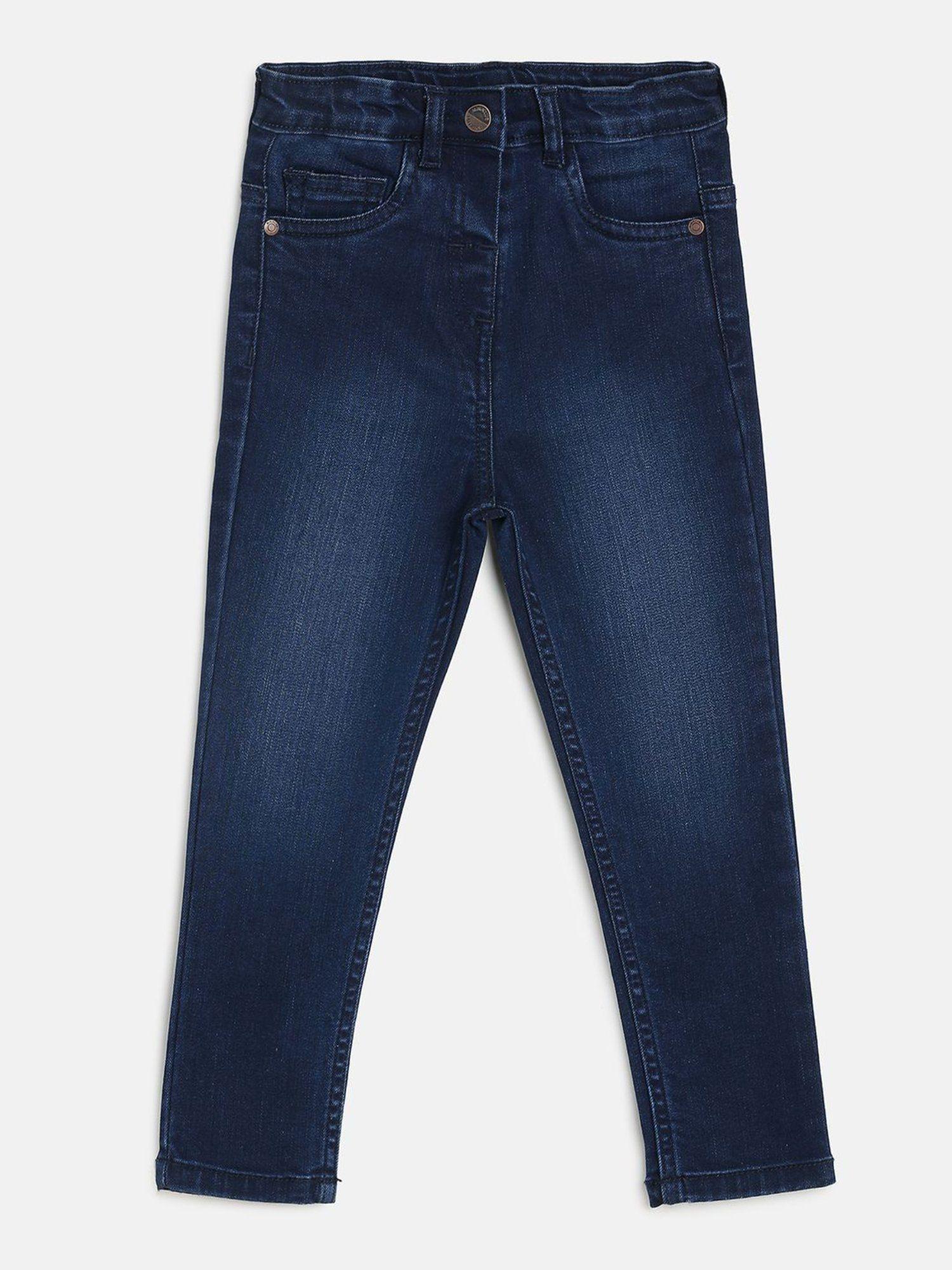 girls blue denim jeans