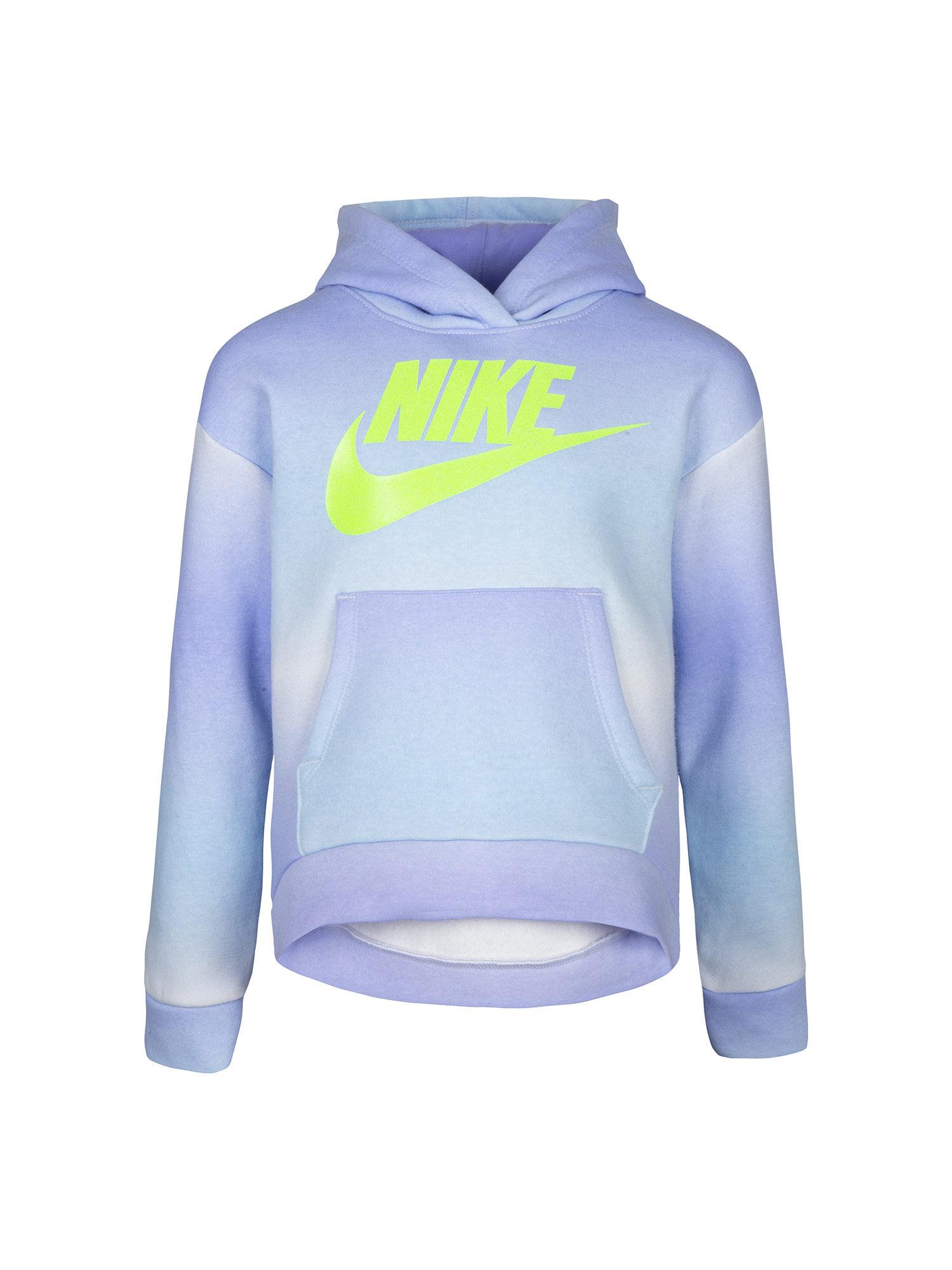 girls blue ombre hoodie
