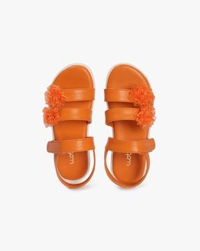 girls dual-strap sandals