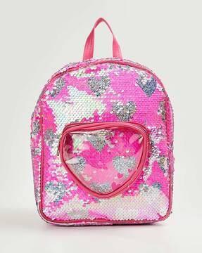 girls embellished backpack