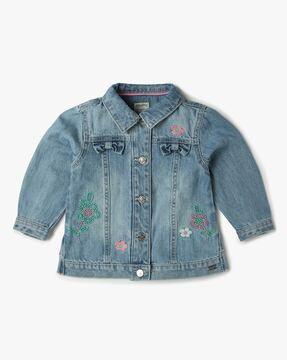 girls-embroidered-regular-fit-denim-jacket