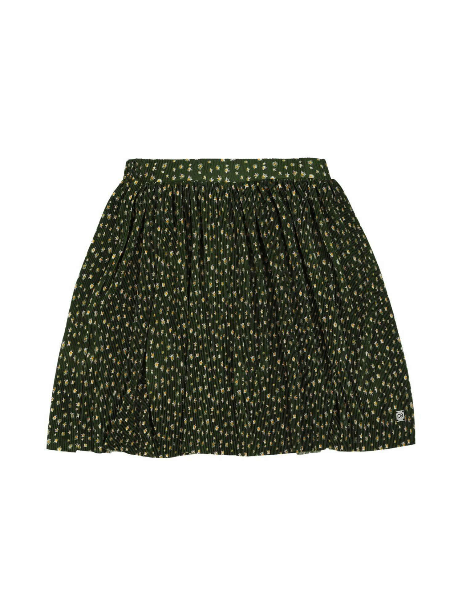 girls green skirt
