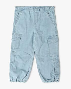 girls lightly washed joggers