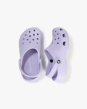 girls perforated slingback clogs