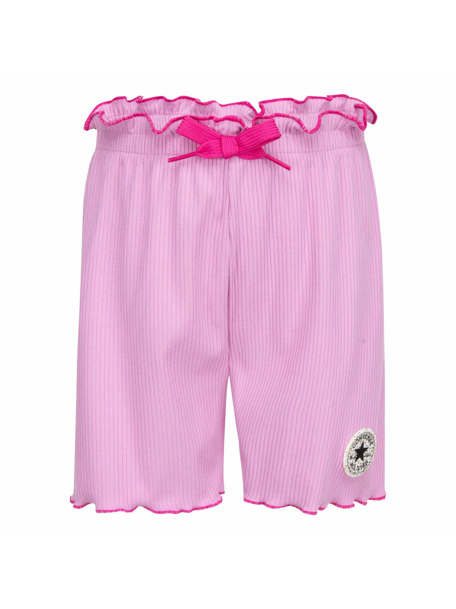 girls pink stripes shorts