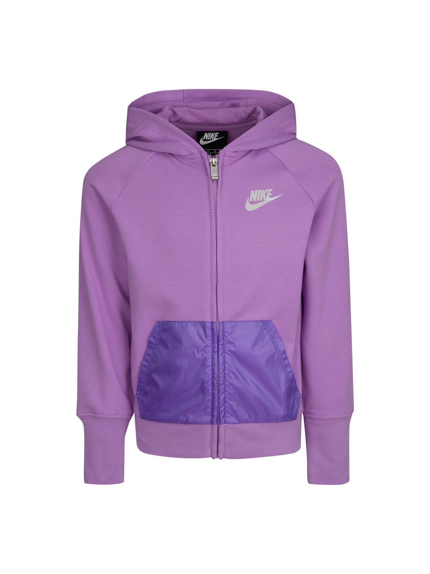 girls purple hoodie