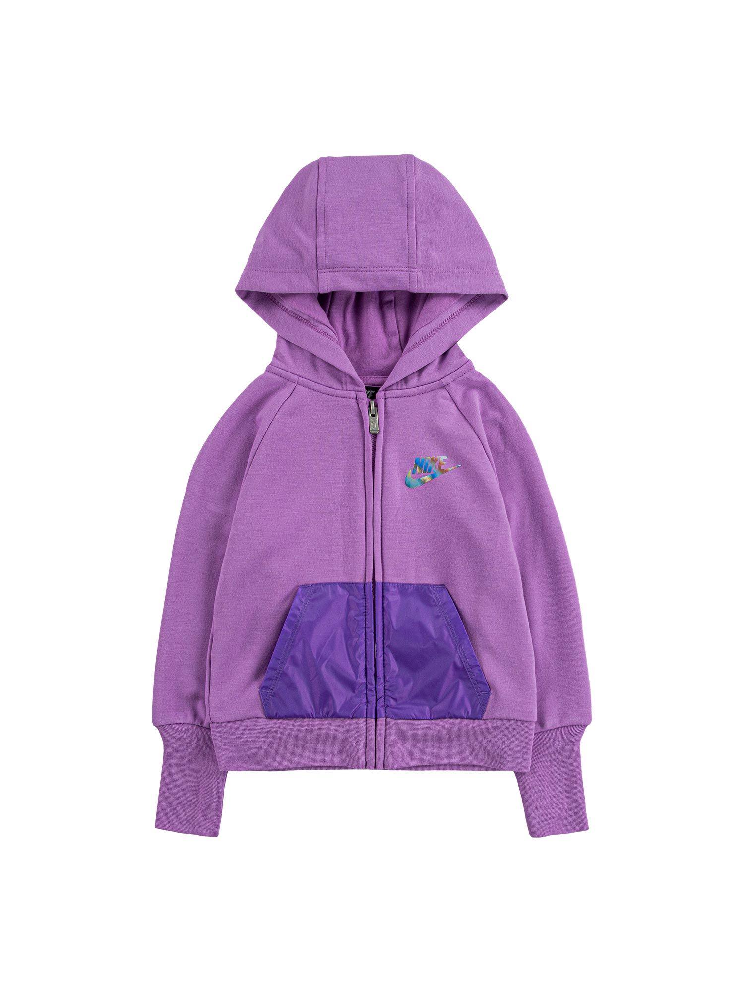 girls purple hoodie