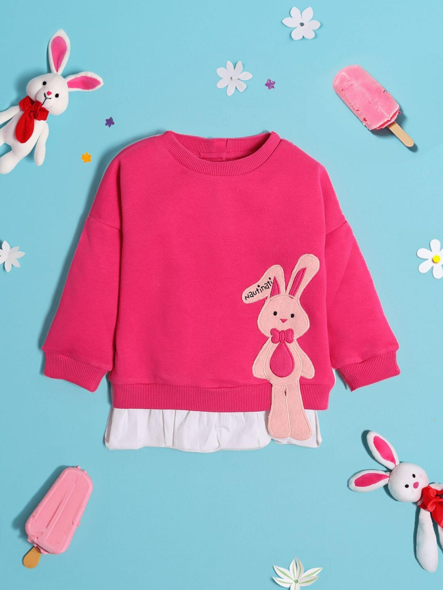 girls-rabbit-embroidered-fleece-sweatshirt
